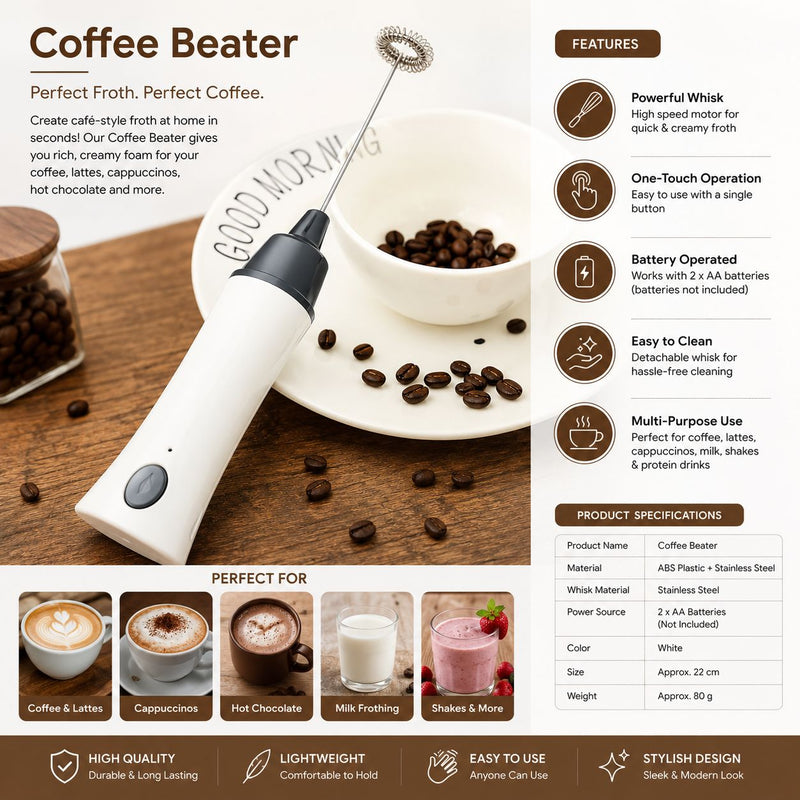 Coffee Beater Material